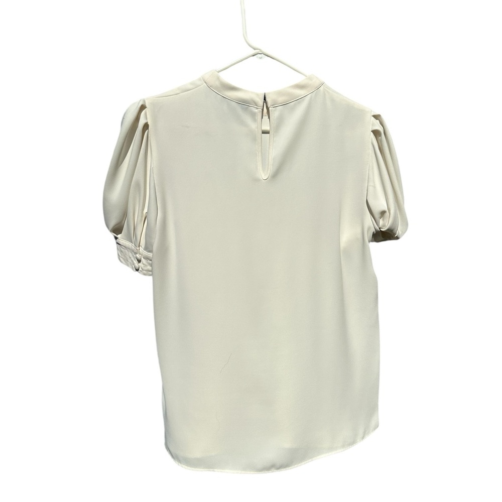 Express, White Business Casual Blouse